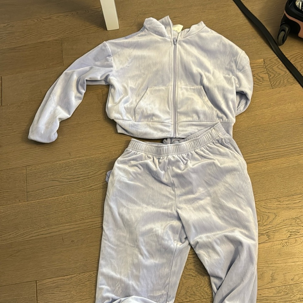 Velvet tracksuit